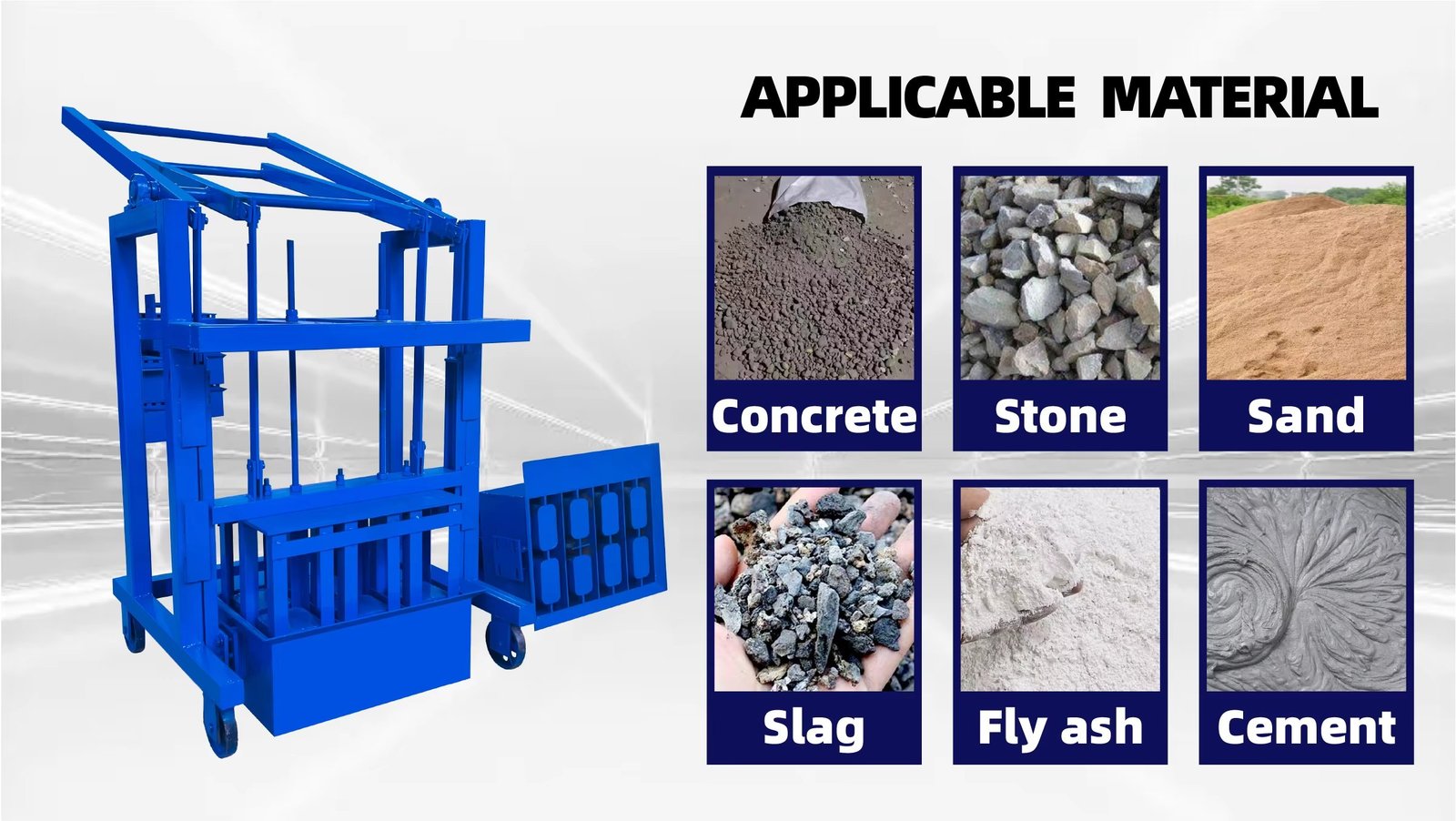 Comparison of manual and automatic portable brick machines