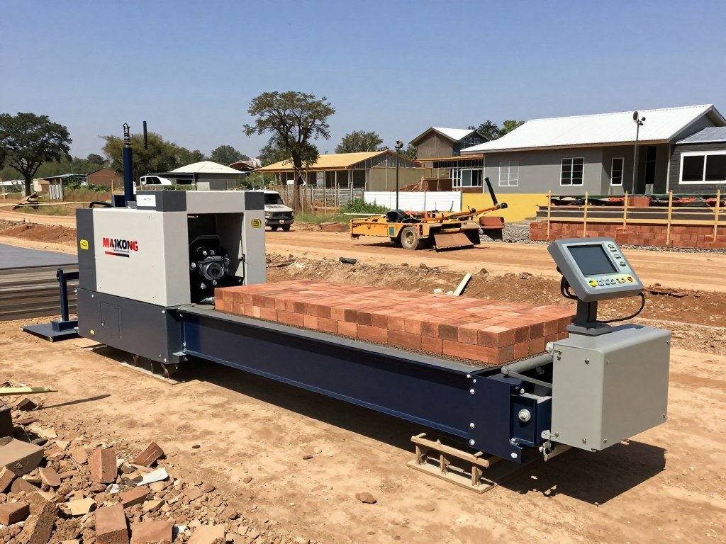 Customized MAIKONG brick laying machine for South African conditions Customized MAIKONG brick laying machine for South African conditions
