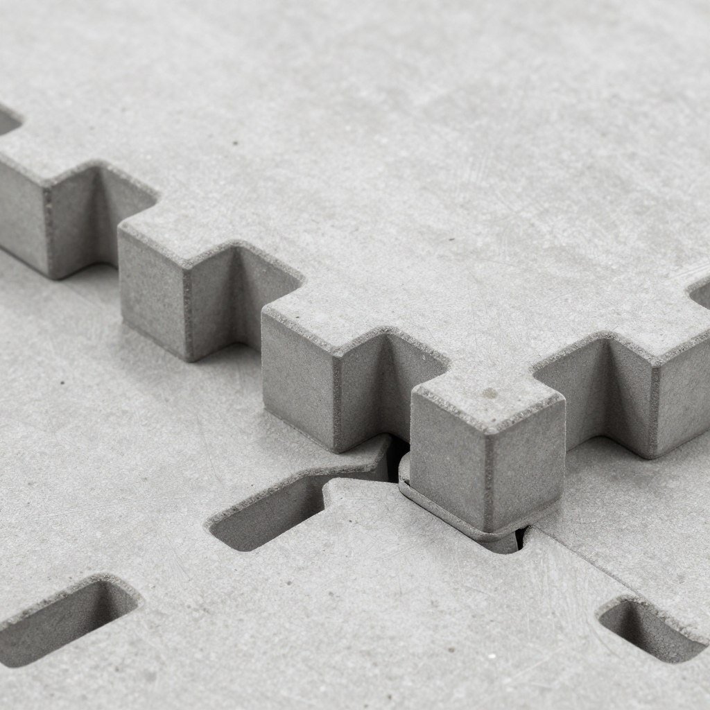 Interlocking pavers produced by MAIKONG manual brick machine