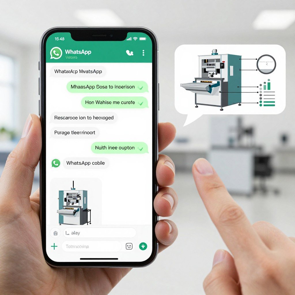 MAIKONG WhatsApp technical support for brick making machine troubleshooting