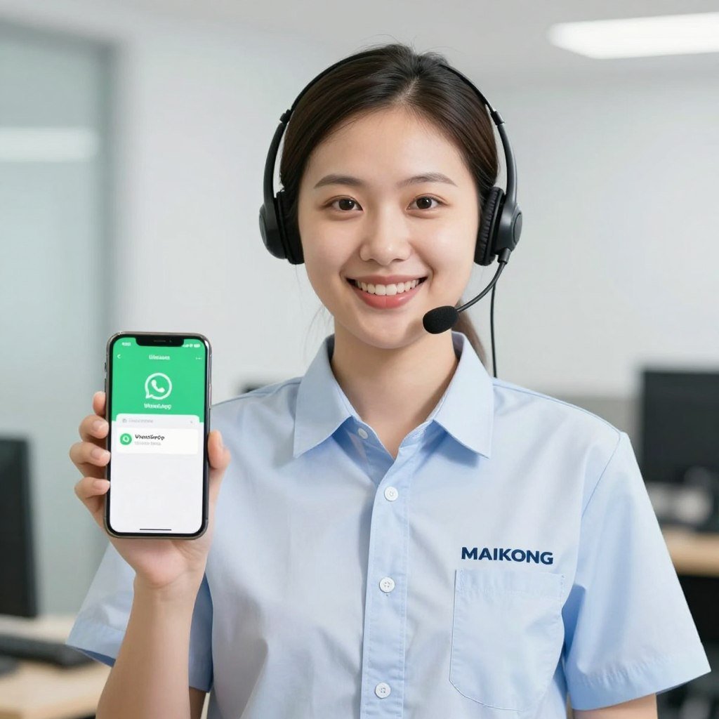 MAIKONG WhatsApp technical support team member