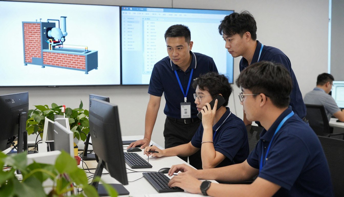 MAIKONG manual brick making machine technical support team