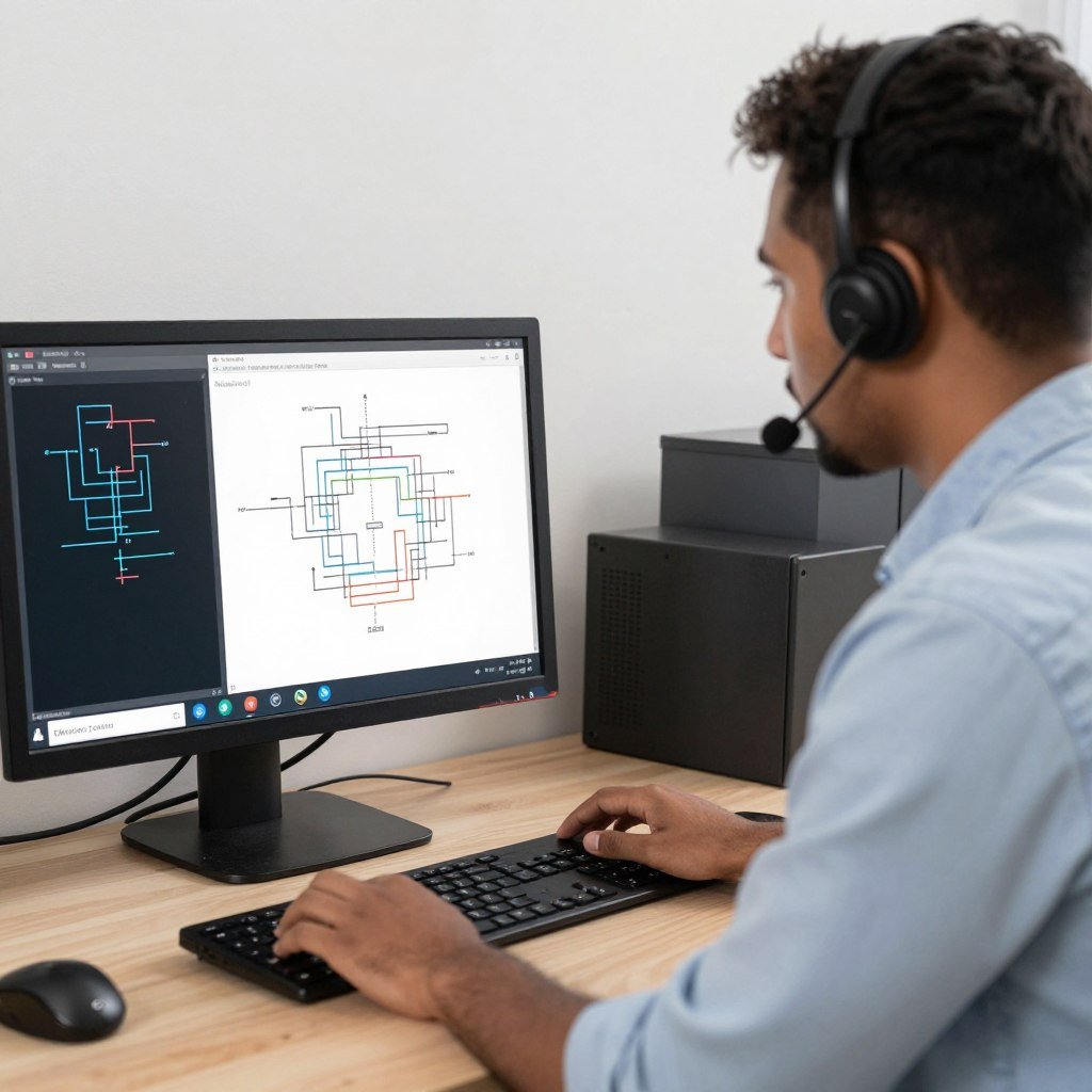 MAIKONG technical support team assisting clients remotely MAIKONG technical support team assisting clients remotely