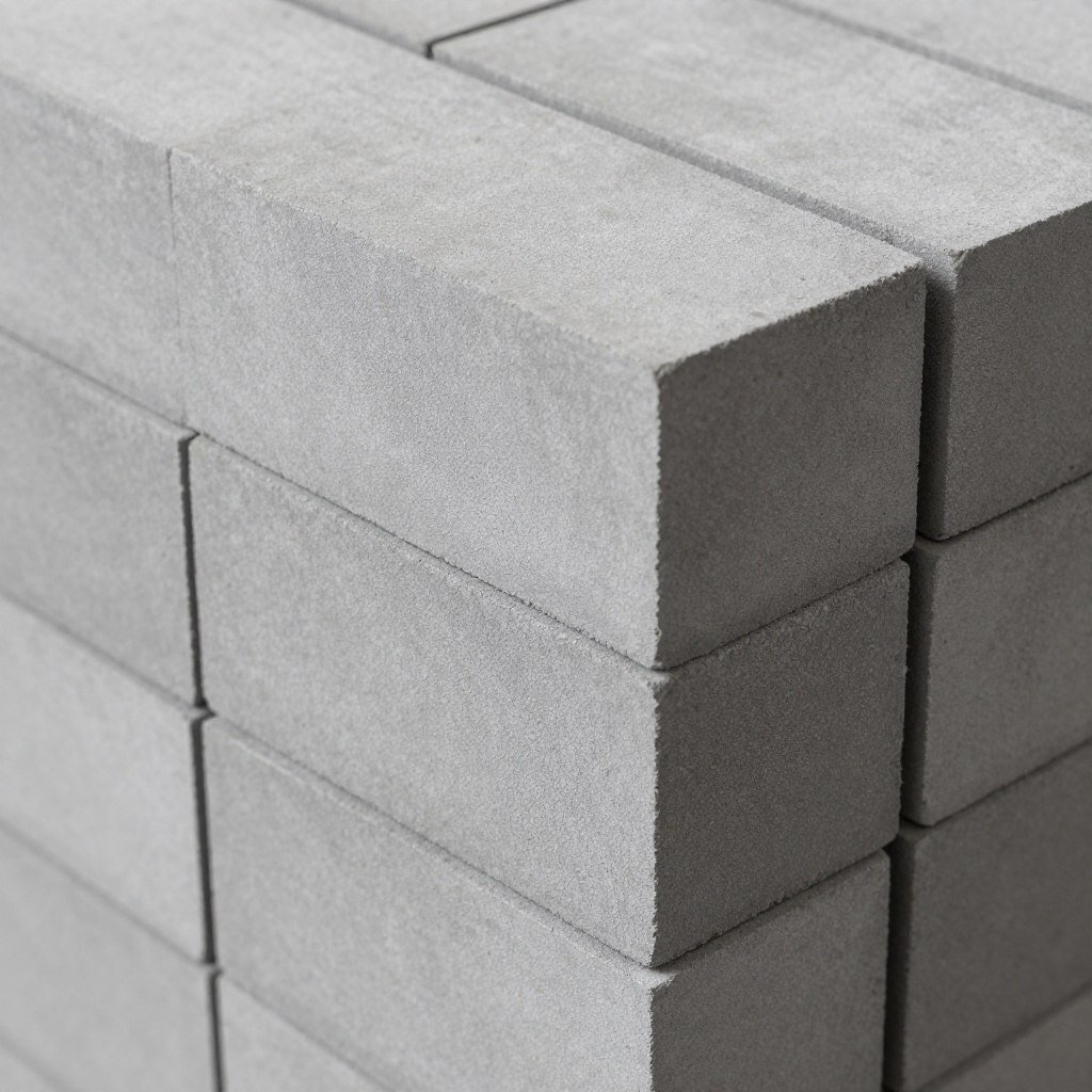 Maxi bricks produced by MAIKONG manual brick machine