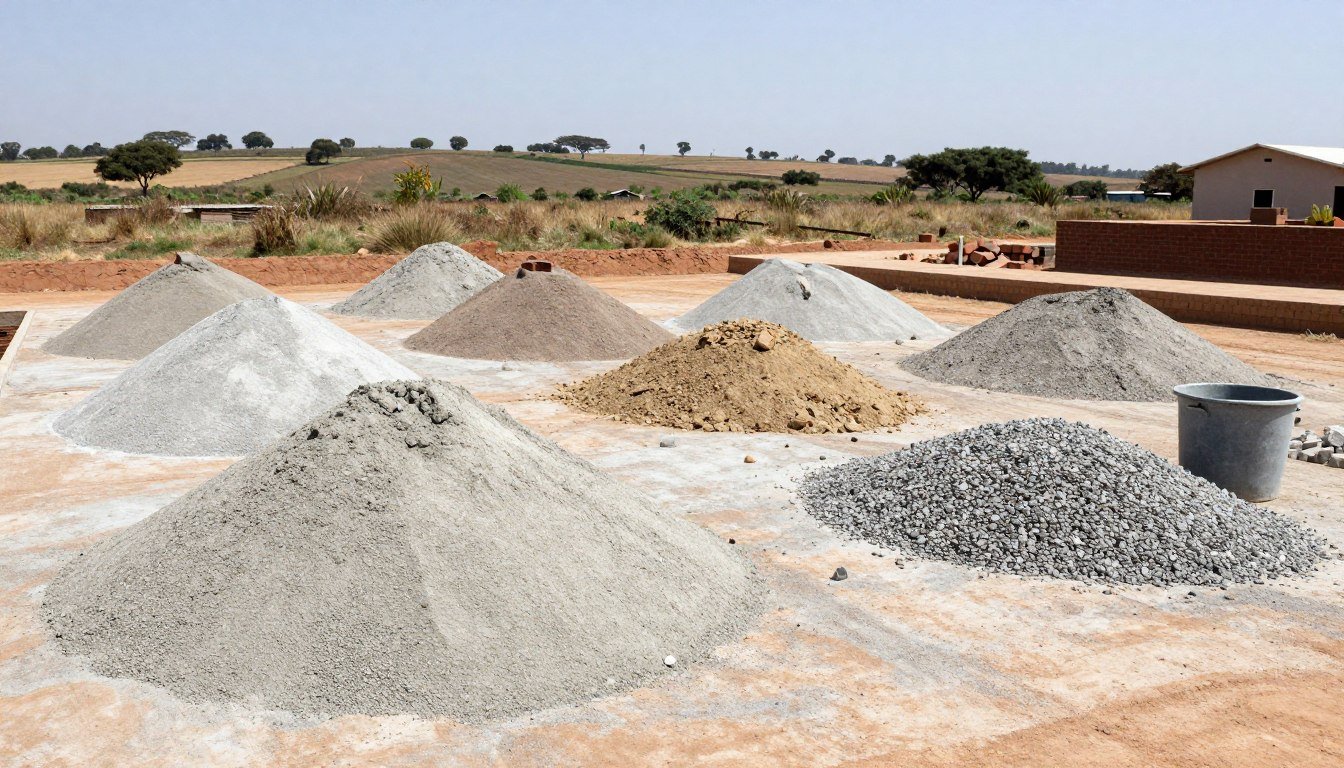 Raw materials for cement brick production in South Africa Raw materials for cement brick production in South Africa
