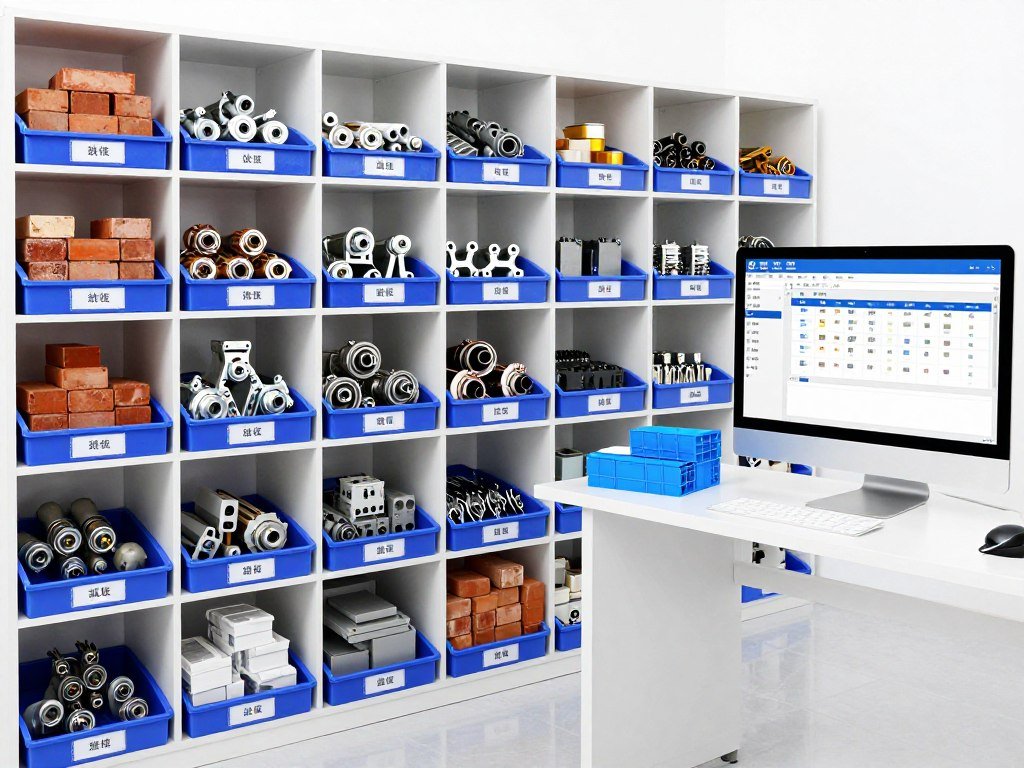 Spare parts inventory for brick making machines