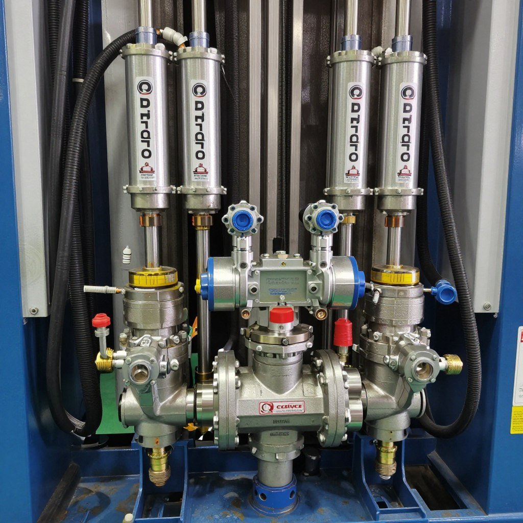 Taiwan Calyca brand hydraulic valves used in the concrete block making machine Taiwan Calyca brand hydraulic valves used in the concrete block making machine