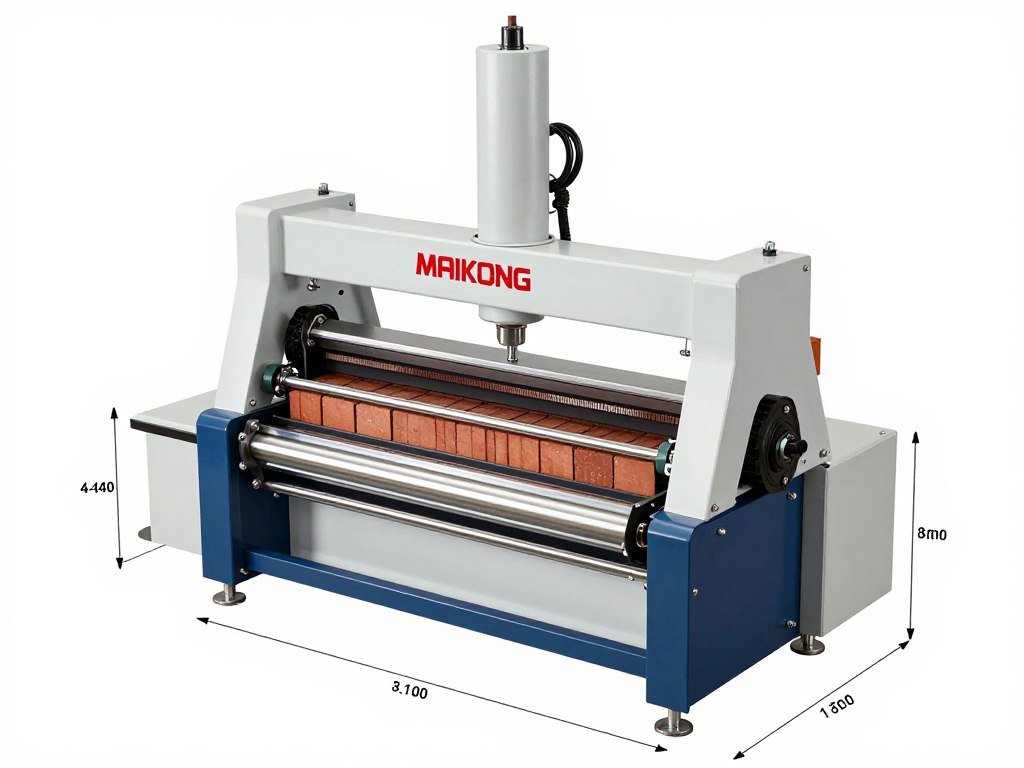 Technical diagram of MAIKONG brick laying machine components Technical diagram of MAIKONG brick laying machine components