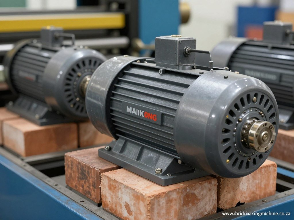 Vibration system of MAIKONG automatic brick making machine