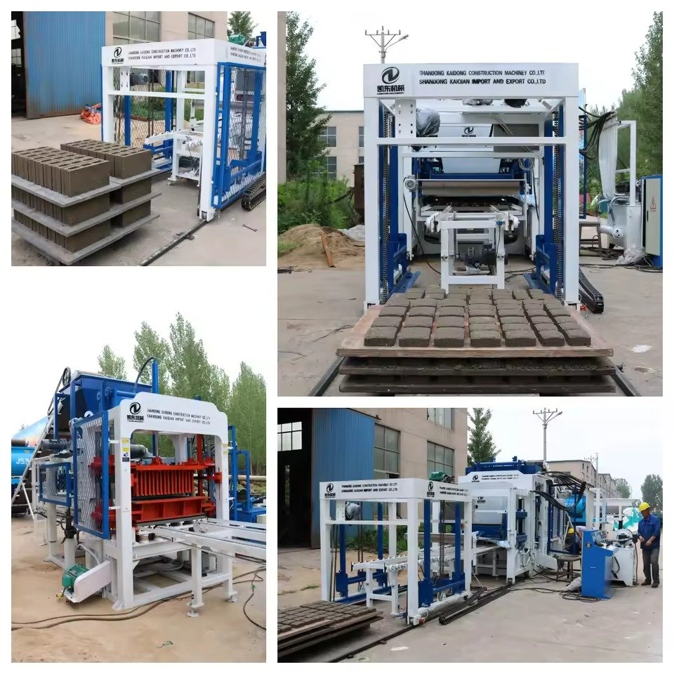 Concrete Brick Maker Machine