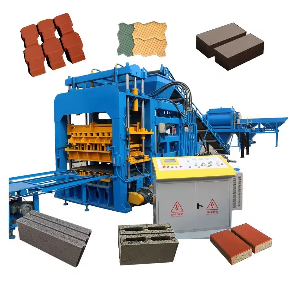 Concrete Block Making Machine 1 Concrete Block Making Machine