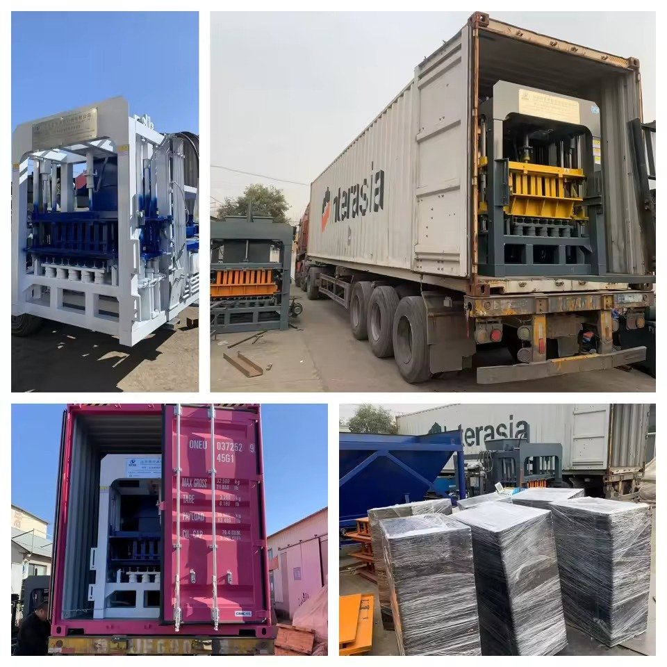 Modern brick machinery safety features overview showing emergency systems and protective guards