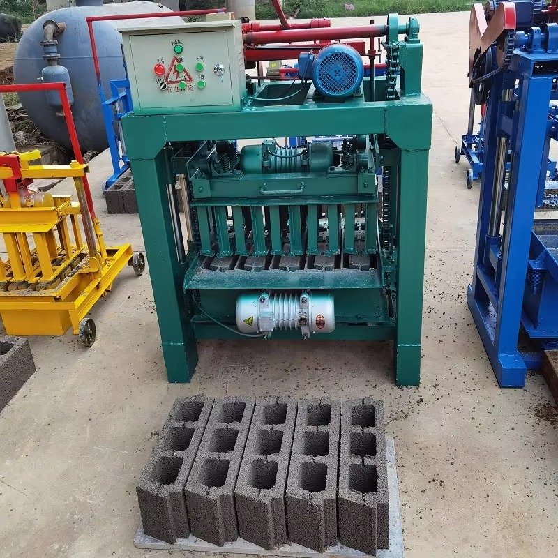 Portable Brick Machines for Remote Rural Projects 4 Comparison between new and refurbished brick making machines