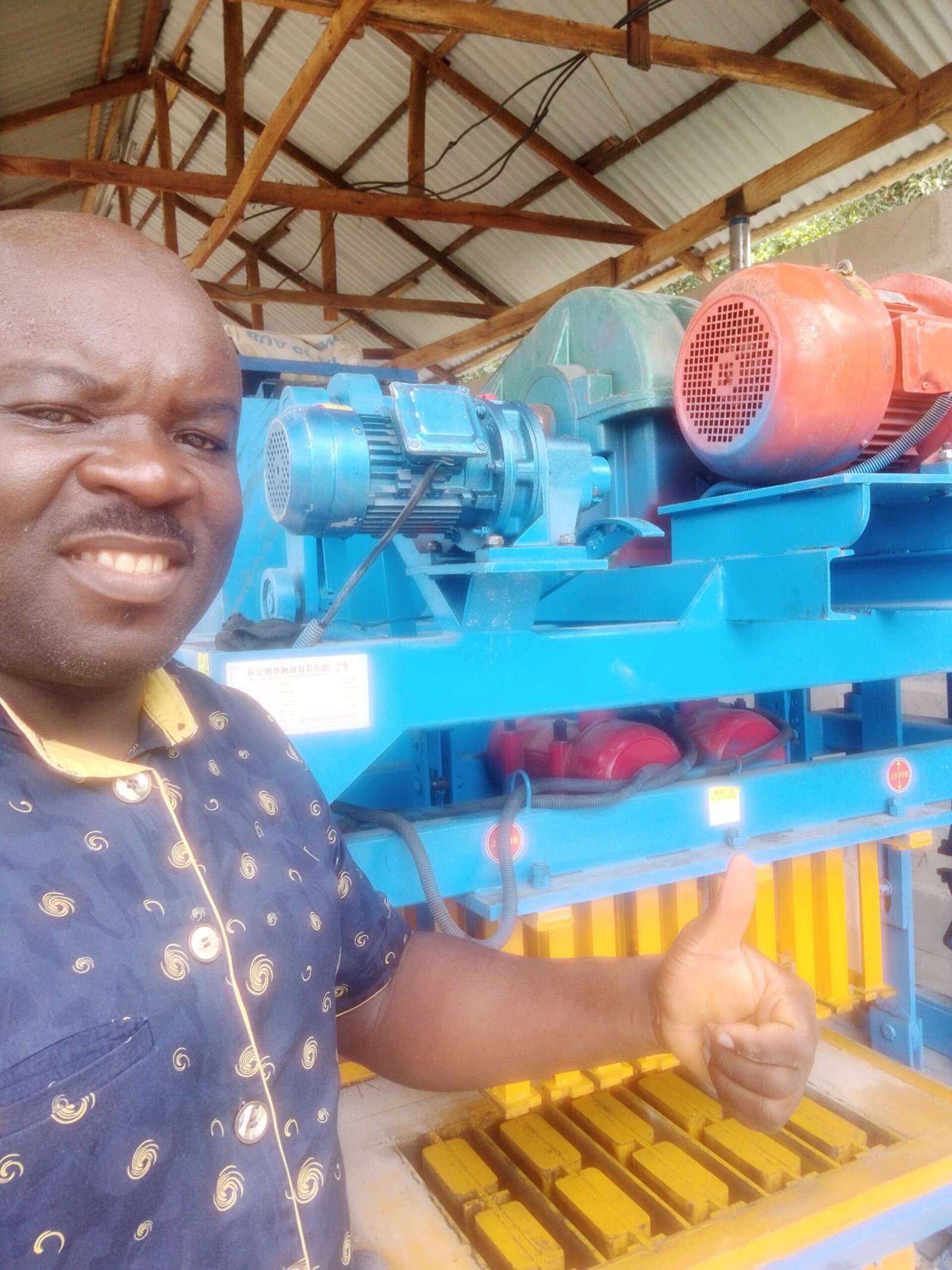 Concrete Bricks Machine