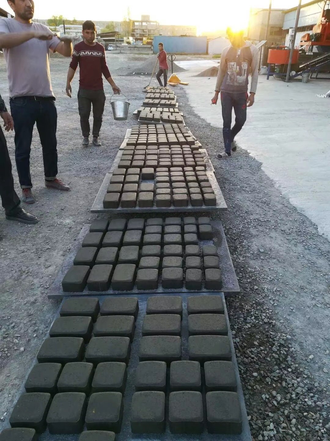 Concrete Block Making Machine