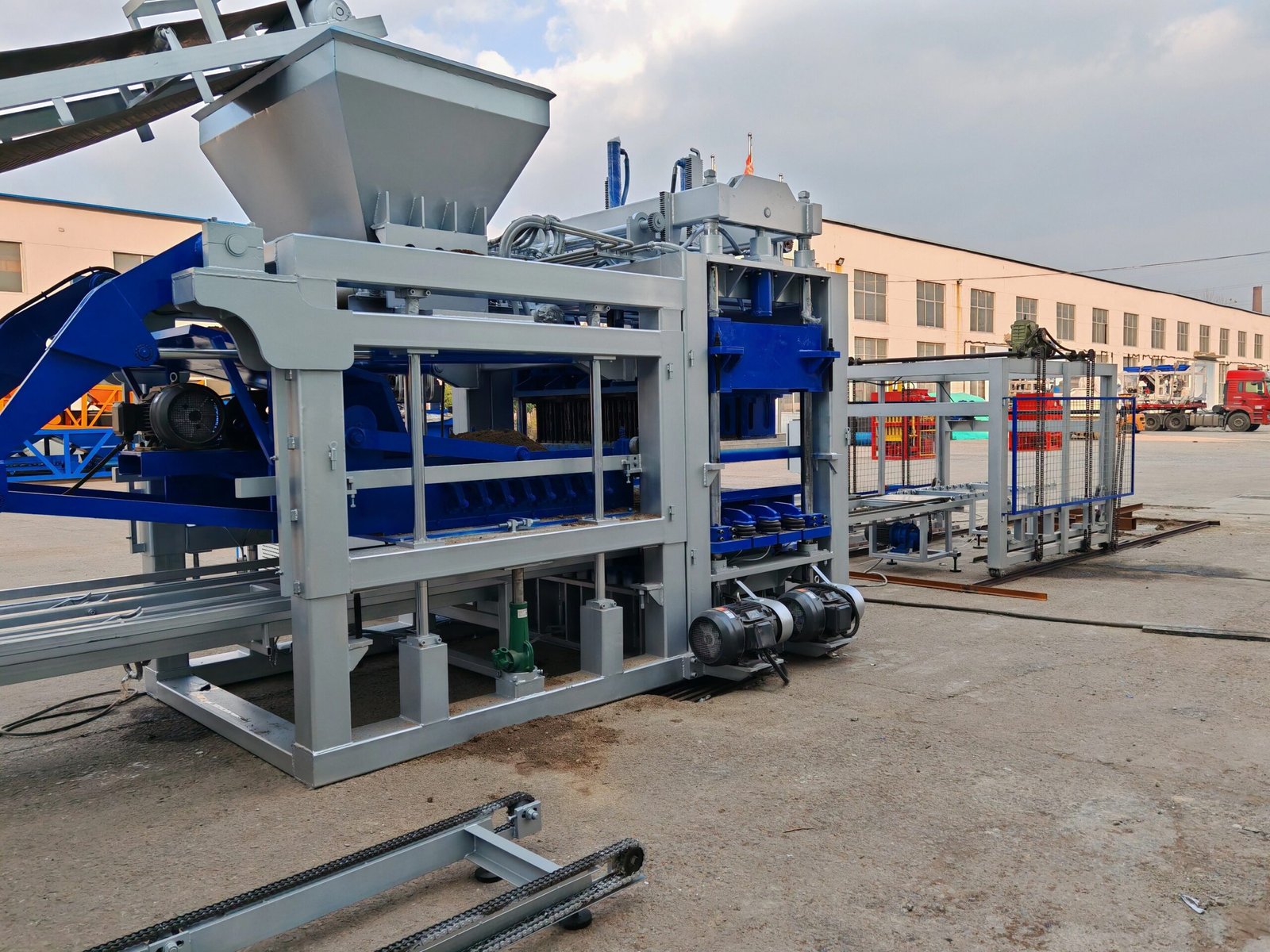 Brick Making Machine Polokwane: Your Complete Local Supplier Guide 12 Brick making machine operating in Polokwane construction site