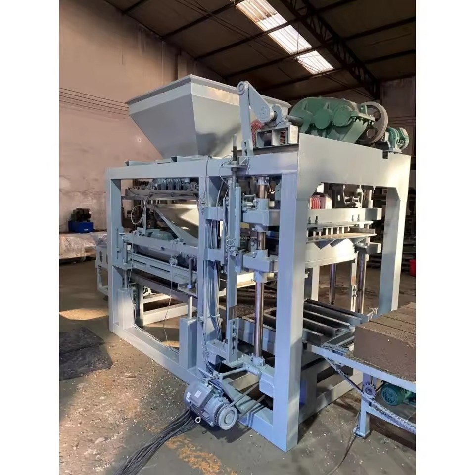 Modern brick manufacturing machine in operation at South African production facility