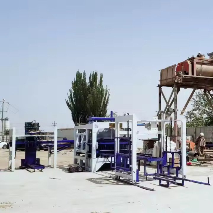 Brick making machine Bloemfontein industrial facility showing automatic brick production equipment