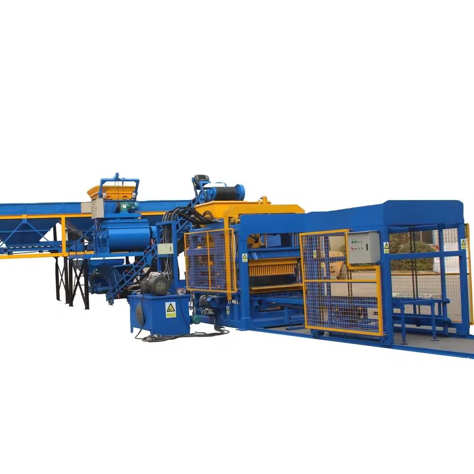 Hydraulic Concrete Brick Making Machine 1 Hydraulic Concrete Brick Making Machine