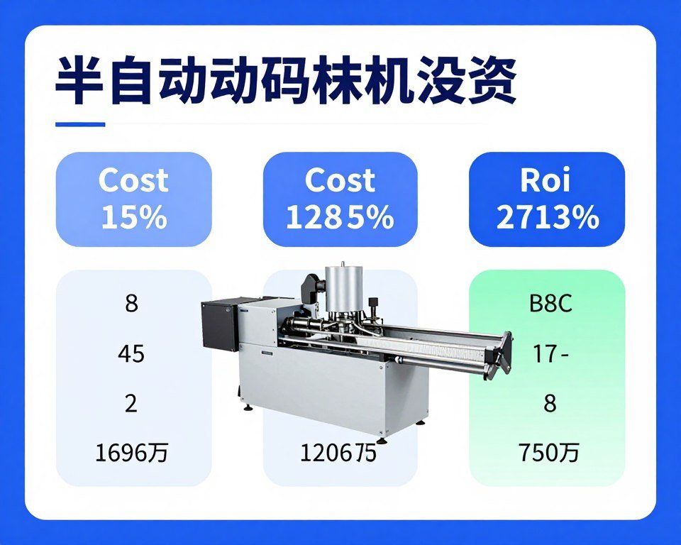 Financial analysis chart showing brick making machine costs and returns