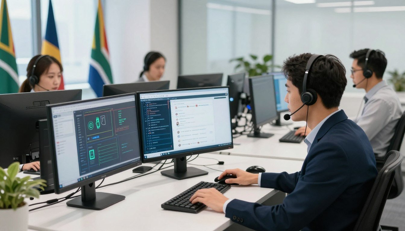 MAIKONG customer service team ready to assist South African clients