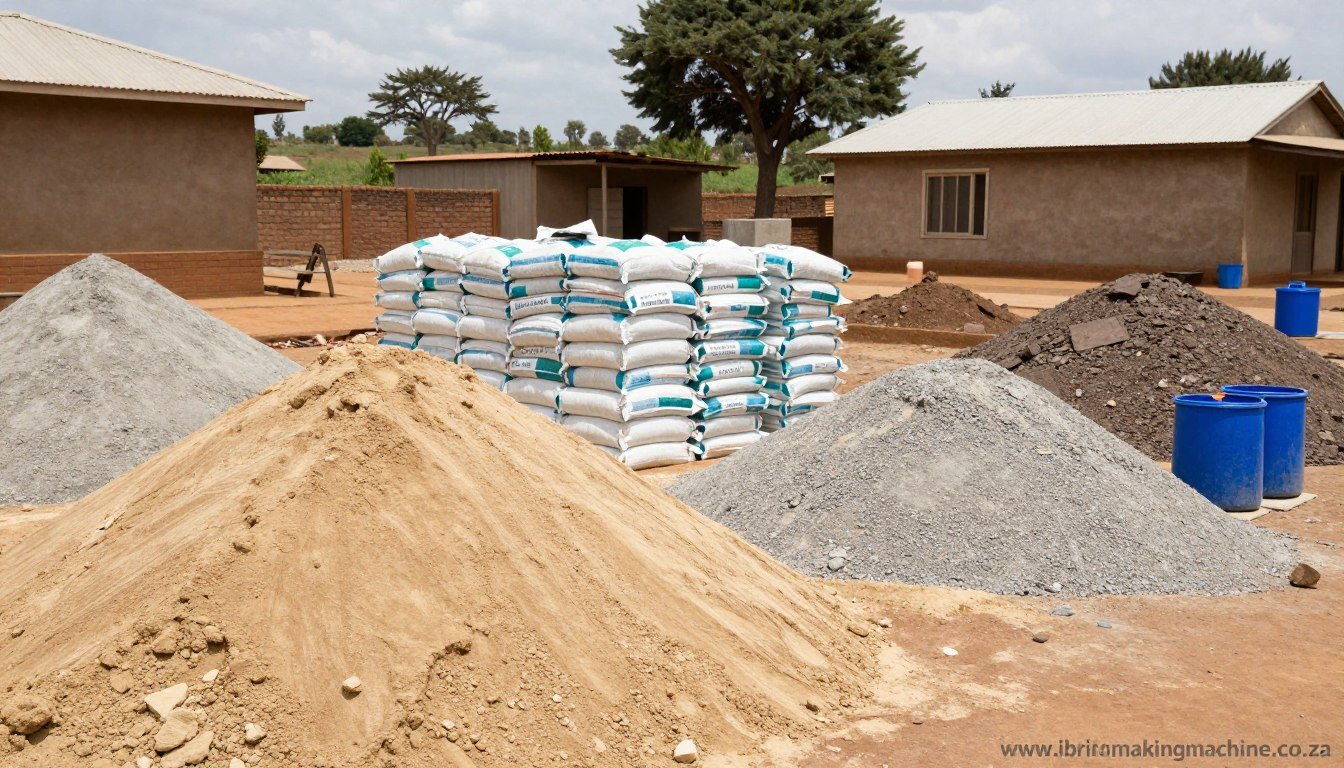 Raw materials for brick production Raw materials for brick production