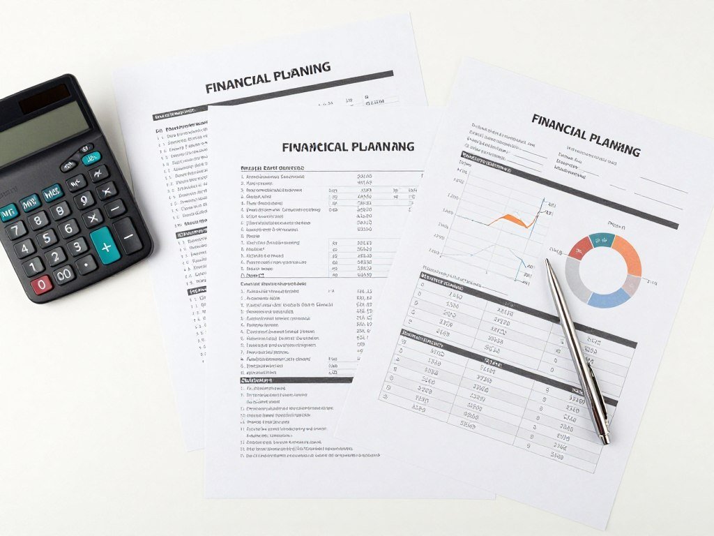 Financial planning documents for brick production business