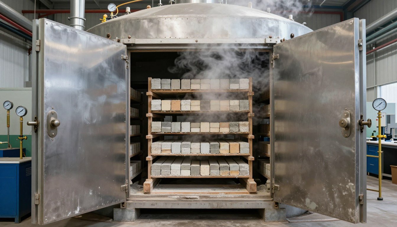 Industrial steam curing chamber for cement bricks Industrial steam curing chamber for cement bricks