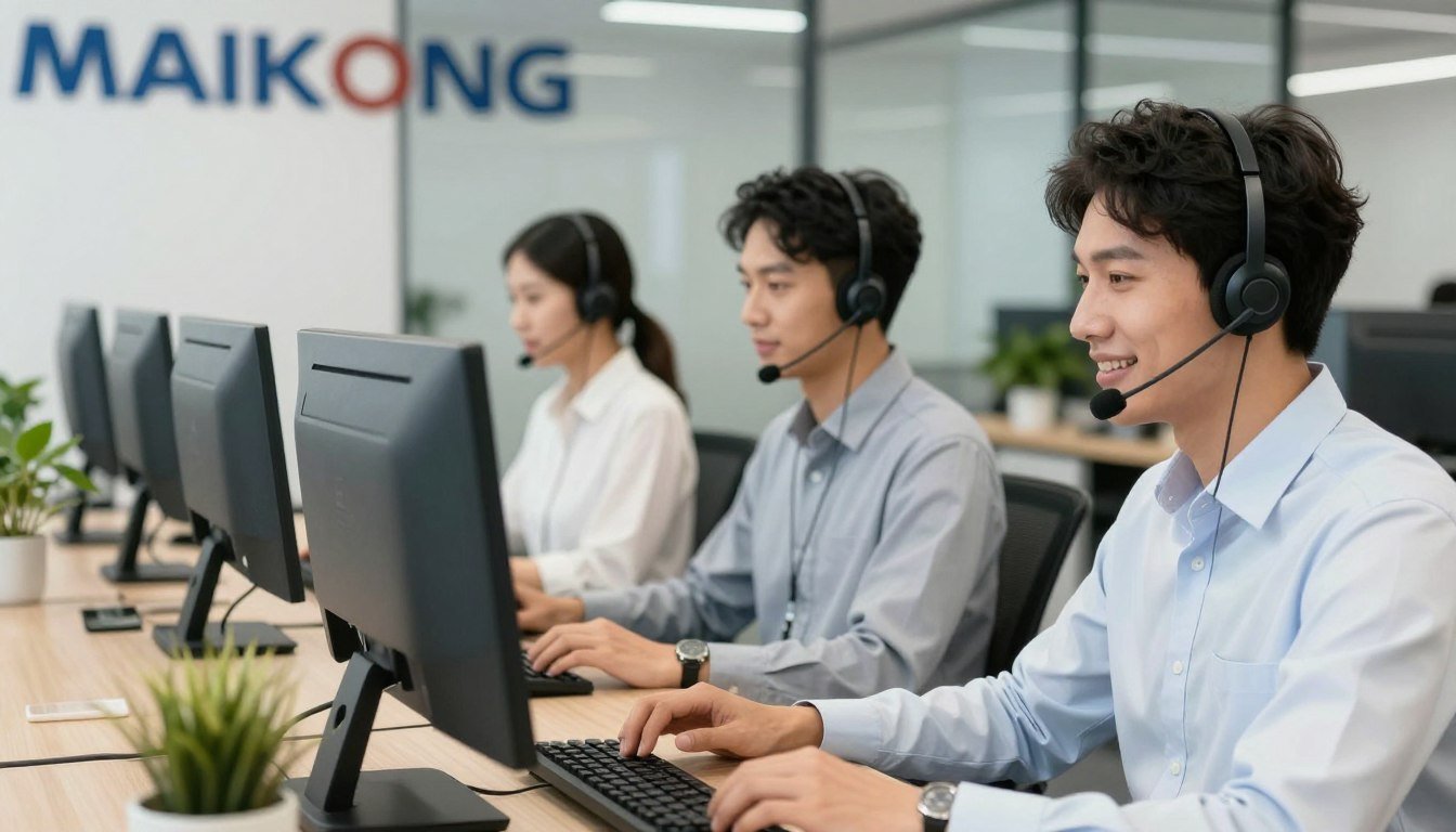 MAIKONG customer support team ready to assist