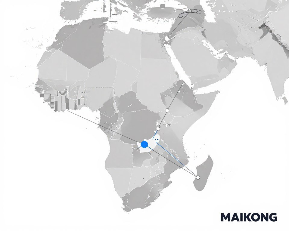 MAIKONG distributor network across Africa