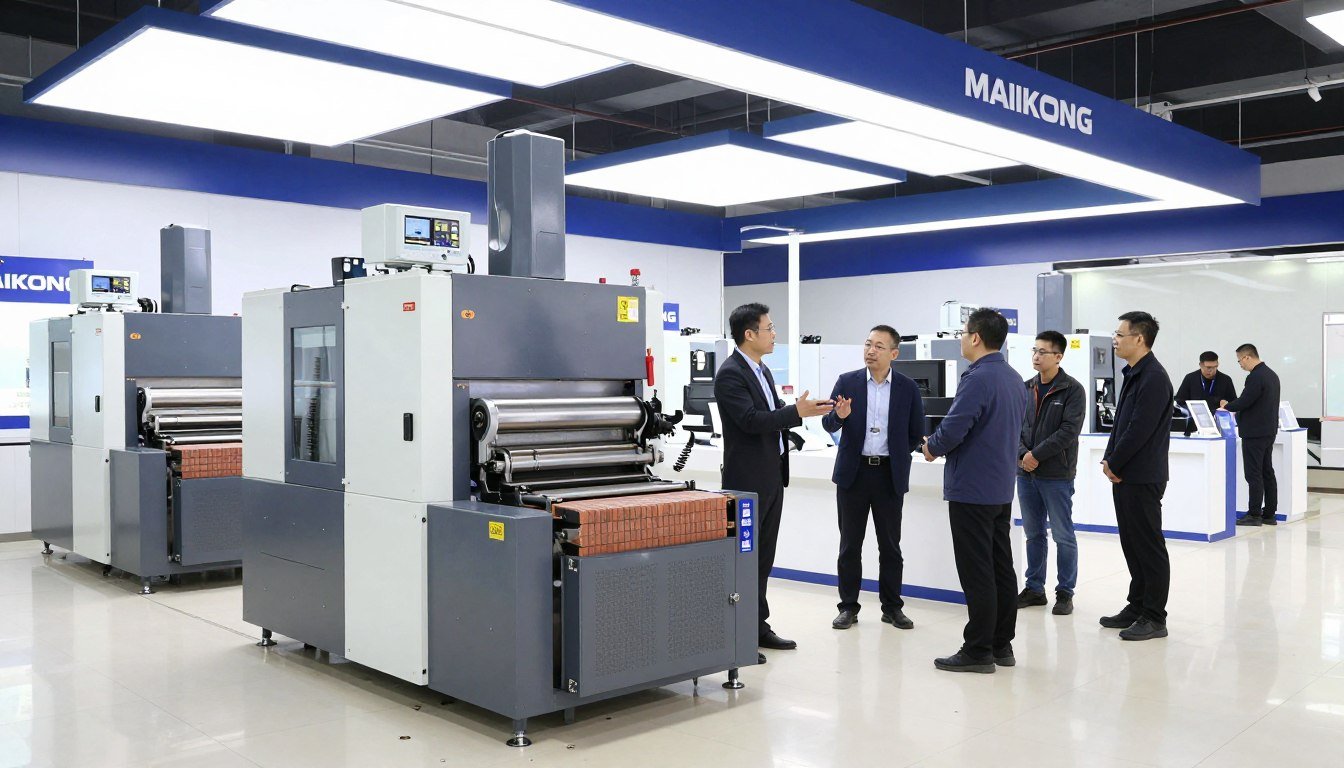 Successful brick making machine dealer showroom in South Africa Successful brick making machine dealer showroom in South Africa