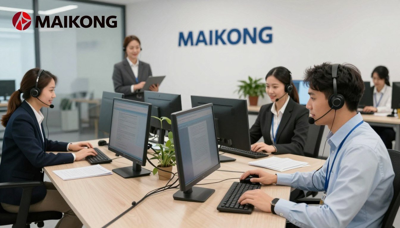 MAIKONG customer service team ready to assist MAIKONG customer service team ready to assist