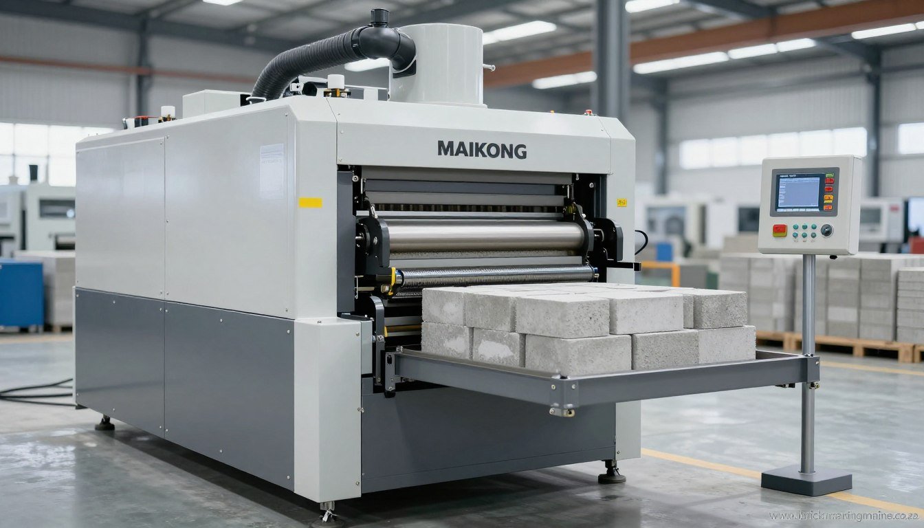 Modern MAIKONG automatic brick making machine in production Modern MAIKONG automatic brick making machine in production