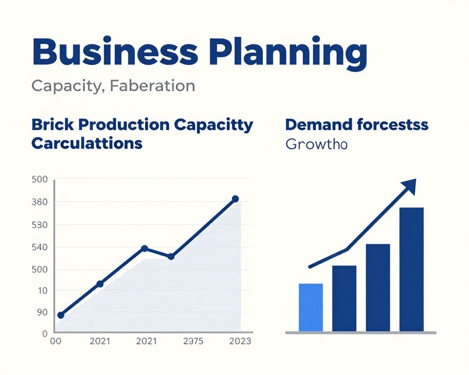 Production planning chart for brick manufacturing Production planning chart for brick manufacturing